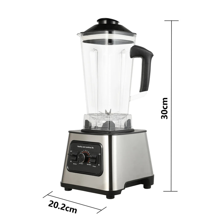 6000W Power Multi-Function Professional Blender 4-Blade 2-In-1