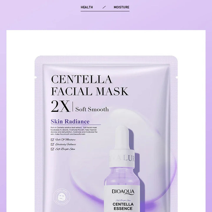 20pcs Collagen Face Mask Sheet Masks Hyaluronic Acid