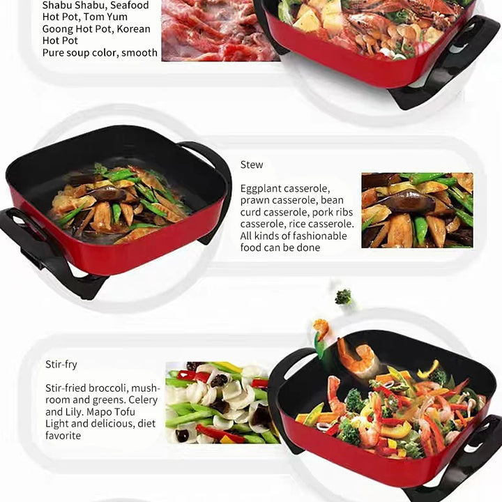 Multi functional  instant hot pot electric