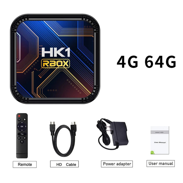 TV Box Android 13  RK3528 8K HDR10 WIFI6 Android TV Box 2024 Media Player Set Top Box HK1RBOX K8S 4GB 64GB