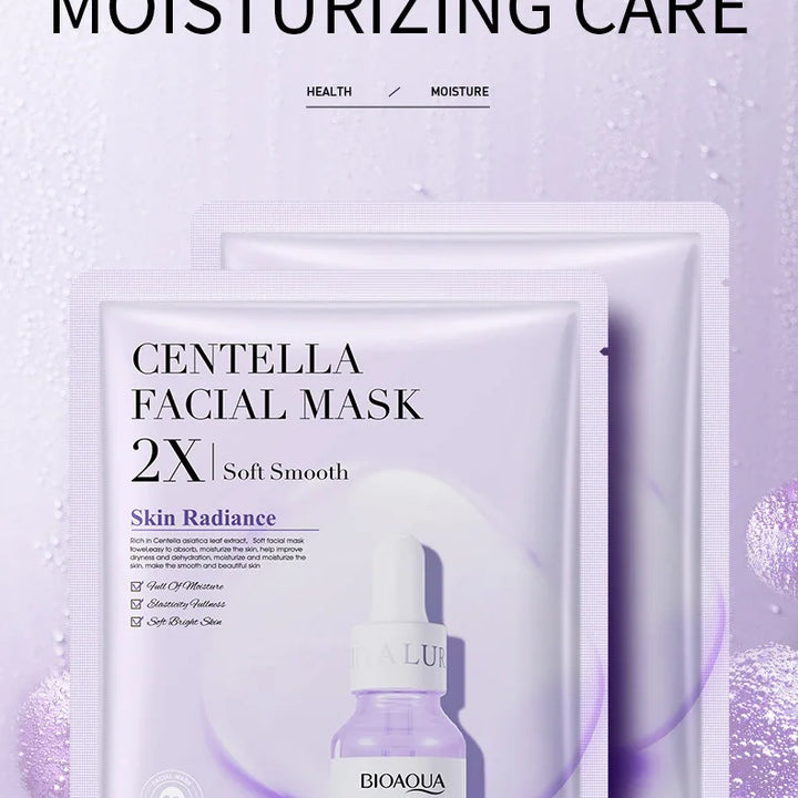 20pcs Collagen Face Mask Sheet Masks Hyaluronic Acid