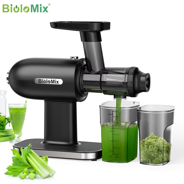 Slow Masticating Juicer Machines with Reverse Function,High Juice