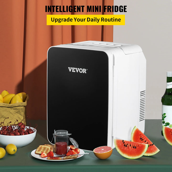 VEVOR 10L Mini Fridge Car Refrigerator Portable