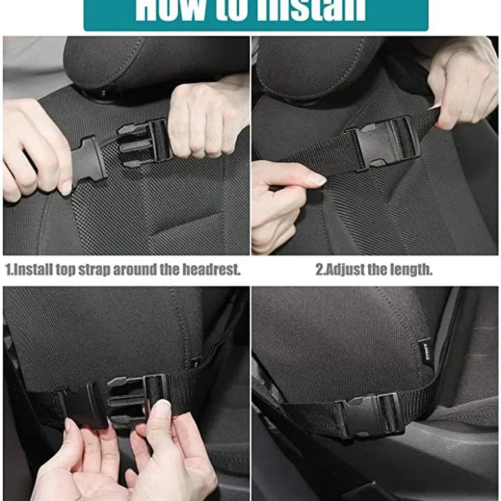 Child Car Seat Storage Kick Proof Back Cover Touch